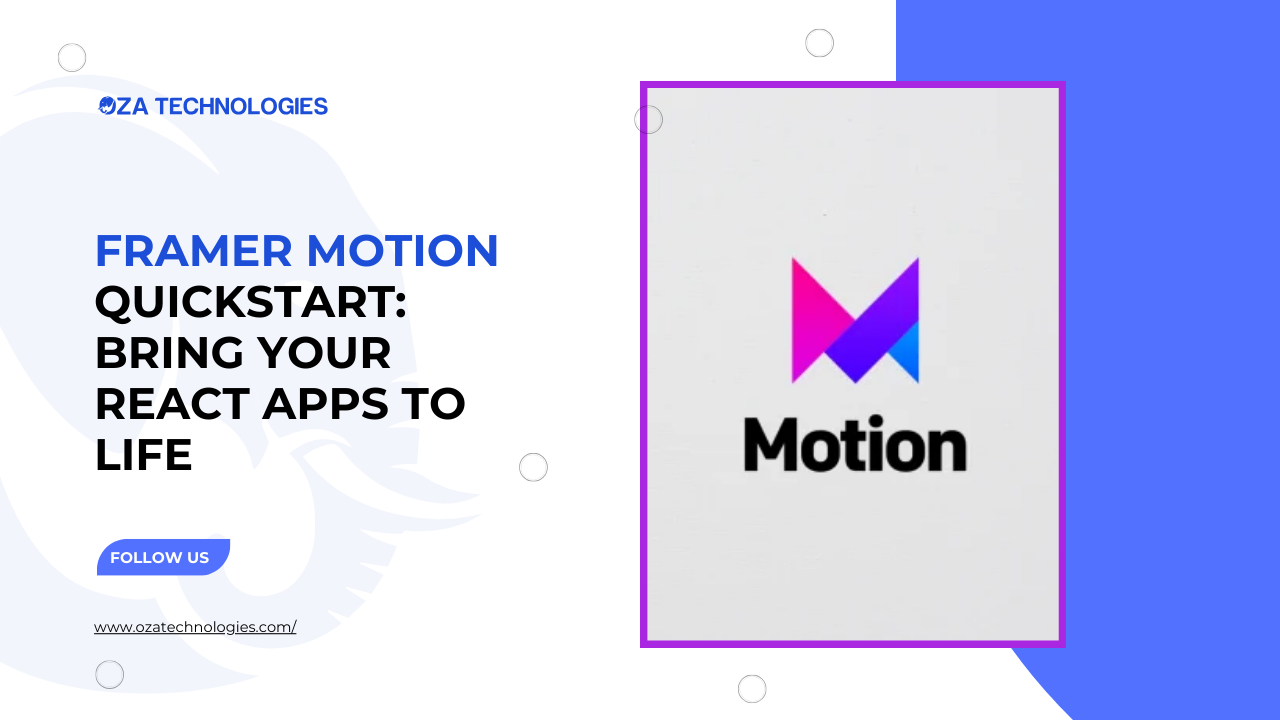 Framer Motion Quickstart: Bring Your React Apps to Life